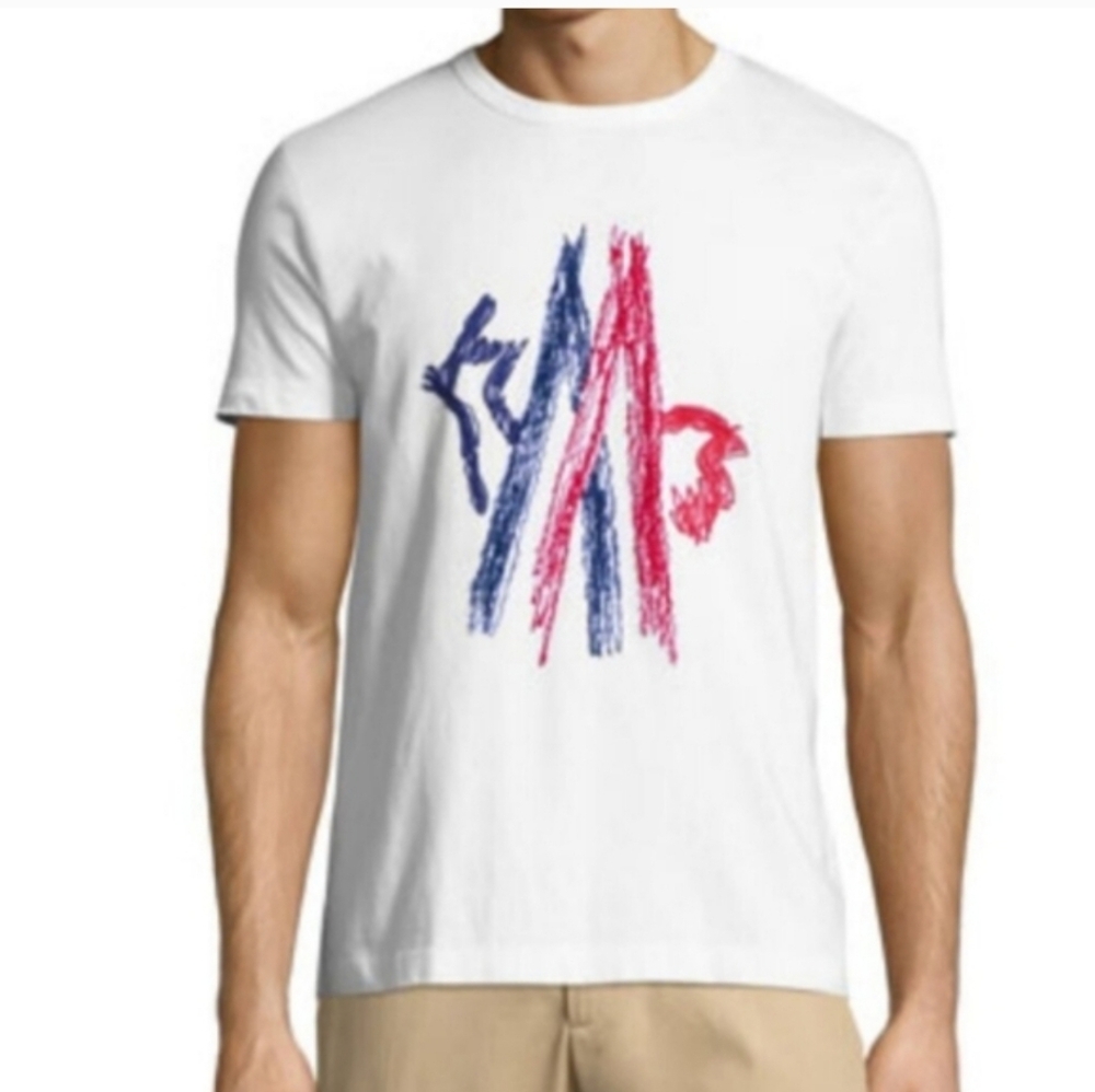 Moncler Embroidered T Shirt